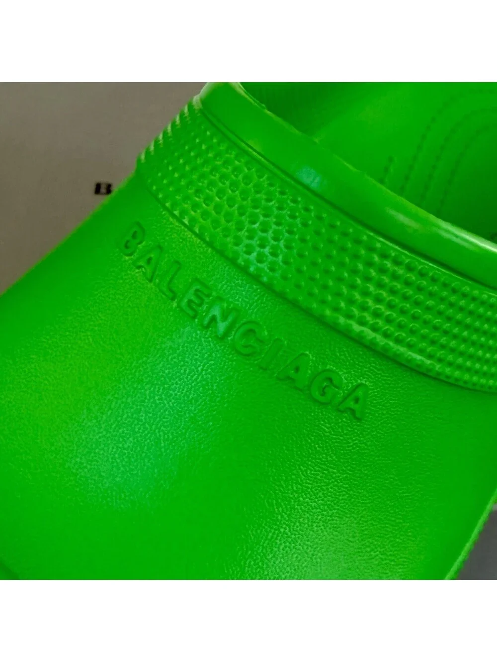 NIB $625 Balenciaga X Crocs Green Pool Slide Sandals Sneaker Designer 42/9
